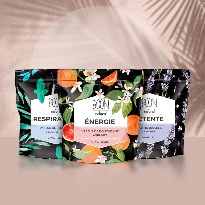 Bombes de douche Boon Natural