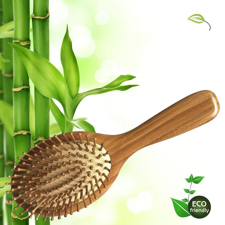 Peigne Large en Bambou 100% Naturel - GREEN 724 - Natureo Shop
